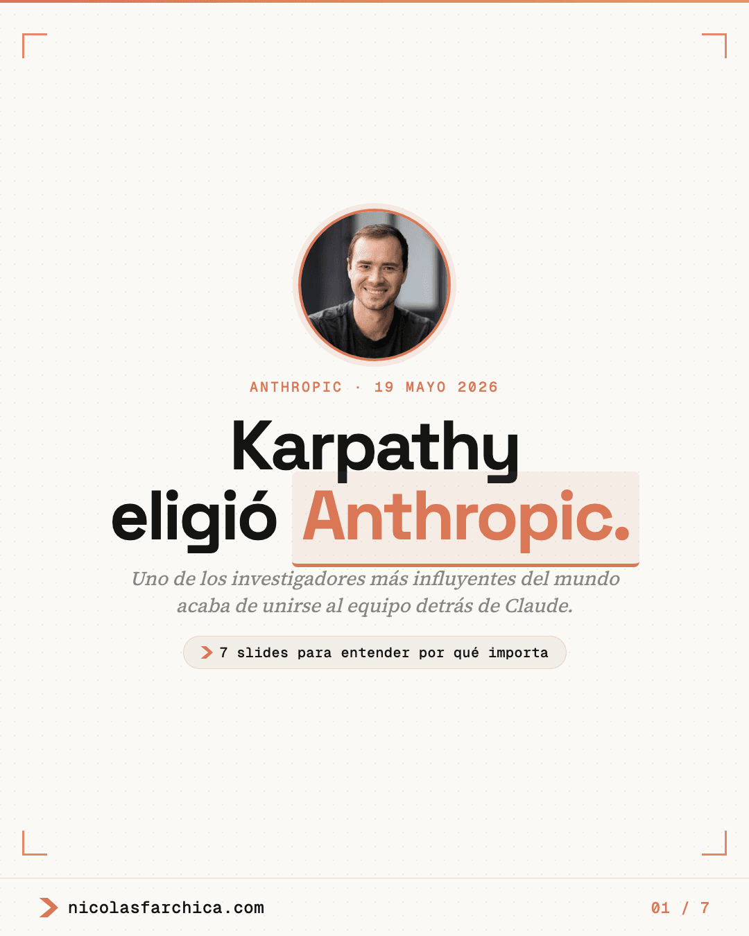 Andrej Karpathy se une a Anthropic: qué cambia para Claude